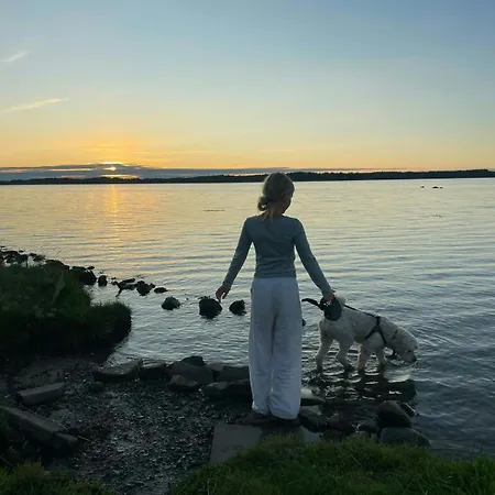 With Wild Garden By The Fjord